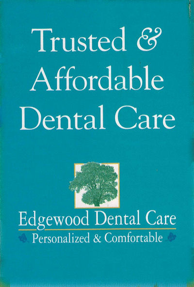 Logo linked to Google Places page for Edgewood Dental Care